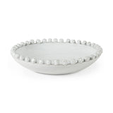 Basin 16" Round Off-White Glazed Decorative Bowl by Mercana at Eve Furniture