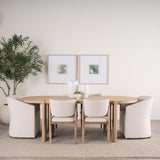 Basin Large Off-White Glazed Vase by Mercana at Eve Furniture