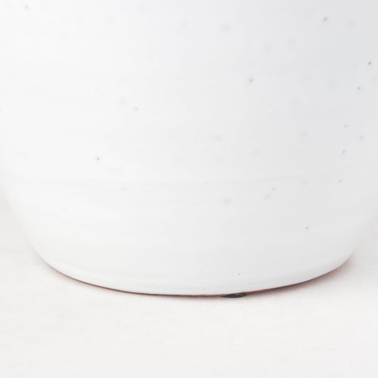 Basin Large Off-White Glazed Vase by Mercana at Eve Furniture