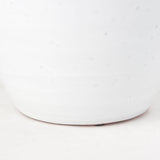 Basin Large Off-White Glazed Vase by Mercana at Eve Furniture