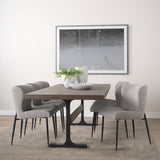 Basin Large Off-White Glazed Vase by Mercana at Eve Furniture