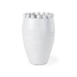 Basin Medium Off-White Glazed Vase by Mercana at Eve Furniture