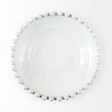 Basin Round Off-White Glazed Decorative Bowl by Mercana at Eve Furniture
