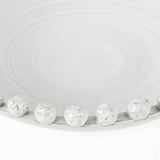 Basin Round Off-White Glazed Decorative Bowl by Mercana at Eve Furniture