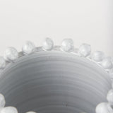 Basin Small Off-White Glazed Vase by Mercana at Eve Furniture
