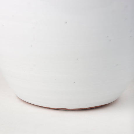 Basin Small Off-White Glazed Vase by Mercana at Eve Furniture
