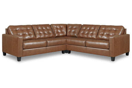 Baskove Auburn 3-Piece Sectional by Ashley at Eve Furniture