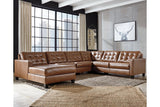 Baskove Auburn 4-Piece Sectional with Chaise by Ashley at Eve Furniture