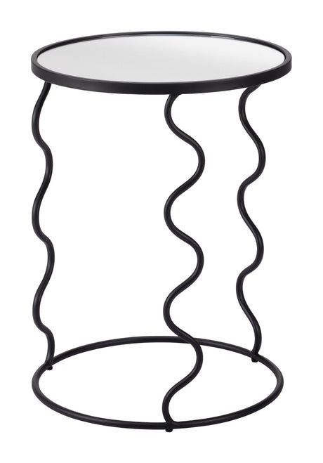 Bastia Black Side Table by Zuomod at Eve Furniture