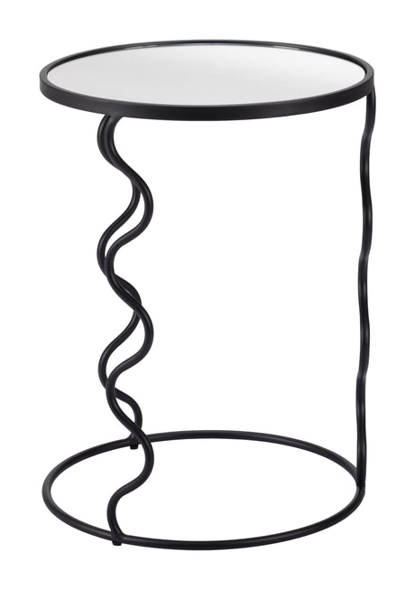 Bastia Black Side Table by Zuomod at Eve Furniture