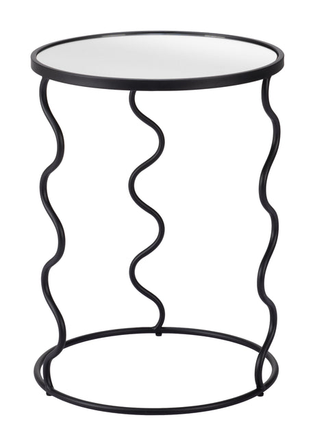 Bastia Black Side Table by Zuomod at Eve Furniture