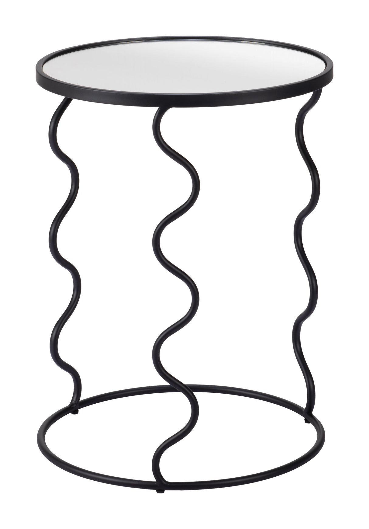 Bastia Black Side Table by Zuomod at Eve Furniture
