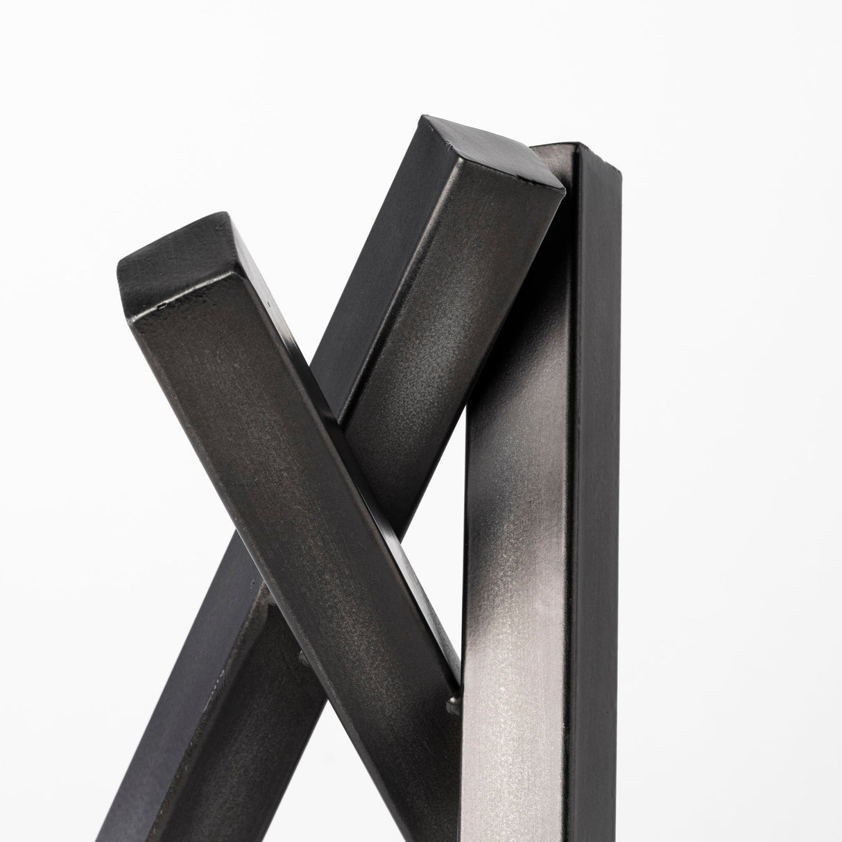 Bastian (Large) Black Metal Abstract Object by Mercana at Eve Furniture