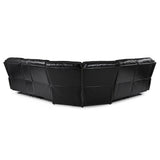 Bastrop Black Reclining LAF Sectional by Homelegance at Eve Furniture