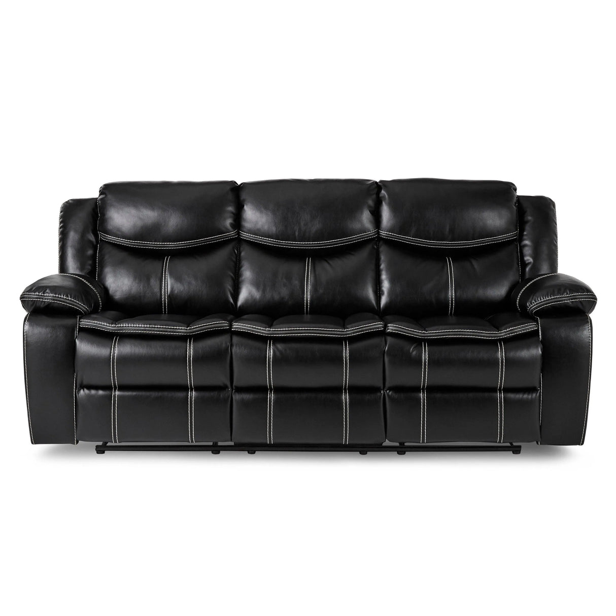 Bastrop Black Reclining Living Room Set by Homelegance at Eve Furniture