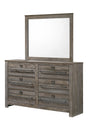 Bateson Brown Bedroom Mirror (Mirror Only) by Crown Mark at Eve Furniture