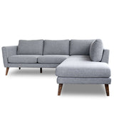 Batres Grey RAF Chaise Sectional