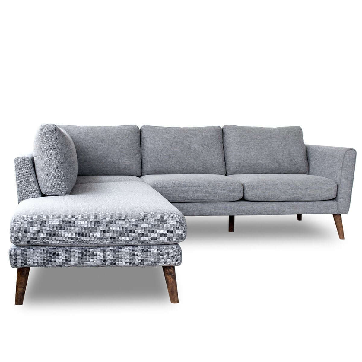 Batres Grey RAF Chaise Sectional