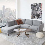 Batres Grey RAF Chaise Sectional