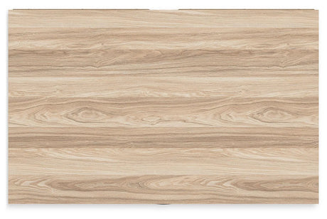 Battelle Tan Chest of Drawers by Ashley at Eve Furniture