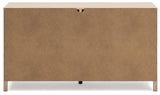 Battelle Tan Dresser by Ashley at Eve Furniture