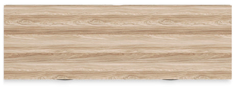 Battelle Tan Dresser by Ashley at Eve Furniture