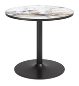 Batu Gray & Black Outdoor Dining Table by Zuomod at Eve Furniture
