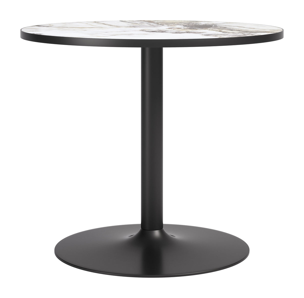 Batu Gray & Black Outdoor Dining Table by Zuomod at Eve Furniture