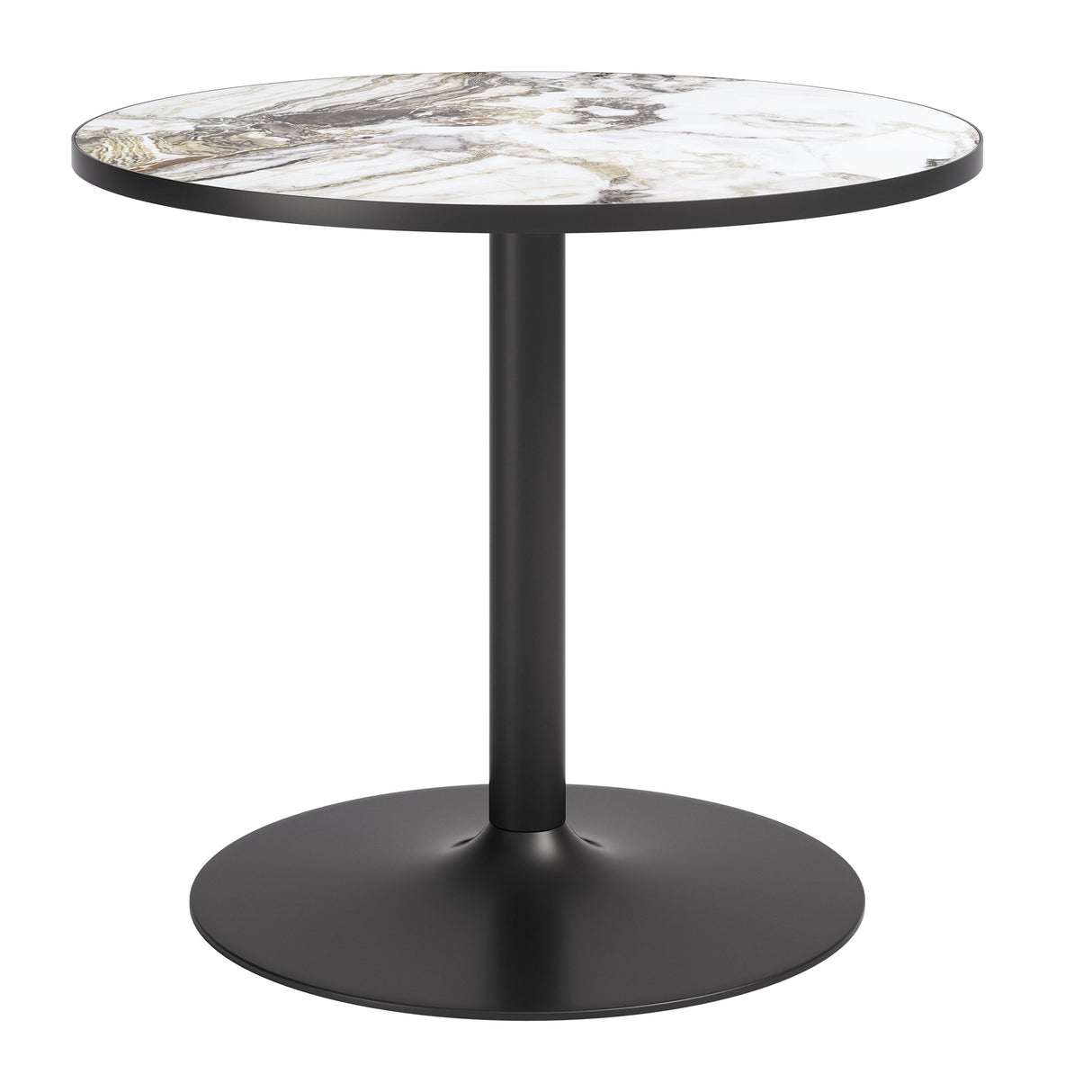 Batu Gray & Black Outdoor Dining Table by Zuomod at Eve Furniture