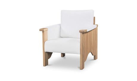 Bauer Accent Chair Cream by Moe's Home at Eve Furniture