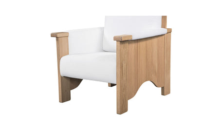 Bauer Accent Chair Cream by Moe's Home at Eve Furniture
