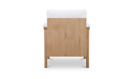 Bauer Accent Chair Cream by Moe's Home at Eve Furniture