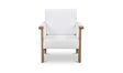 Bauer Accent Chair Cream by Moe's Home at Eve Furniture