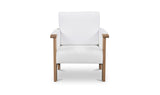 Bauer Accent Chair Cream by Moe's Home at Eve Furniture