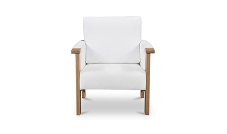 Bauer Accent Chair Cream by Moe's Home at Eve Furniture