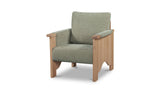 Bauer Accent Chair Sage by Moe's Home at Eve Furniture