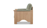 Bauer Accent Chair Sage by Moe's Home at Eve Furniture