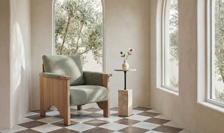 Bauer Accent Chair Sage by Moe's Home at Eve Furniture