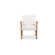 Bauer Cream/Natural Dining Chair by MOES at Eve Furniture