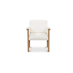 Bauer Cream/Natural Dining Chair by MOES at Eve Furniture