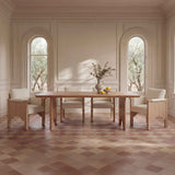 Bauer Cream/Natural Dining Chair by Moe's Home at Eve Furniture