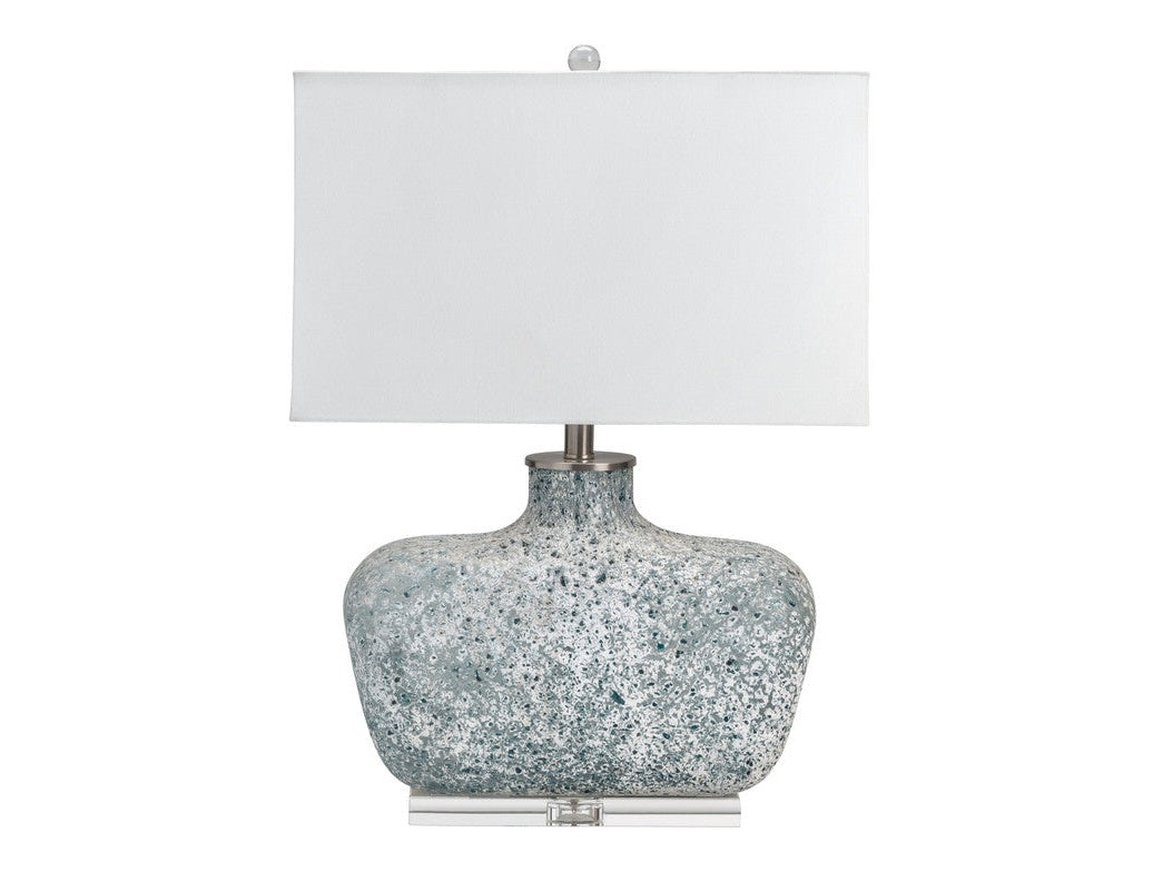 Bauer Grey/White Table Lamp by Crestview at Eve Furniture