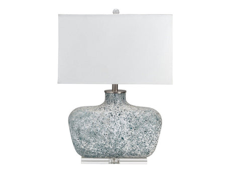 Bauer Grey/White Table Lamp by Crestview at Eve Furniture