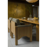 Bauer Sage/Natural Dining Chair by MOES at Eve Furniture