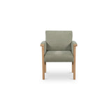 Bauer Sage/Natural Dining Chair by MOES at Eve Furniture