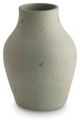 Baychester Antique Green Vase by Ashley at Eve Furniture