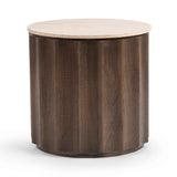 Baylee Cocoa Brown End Table by Classic Home at Eve Furniture