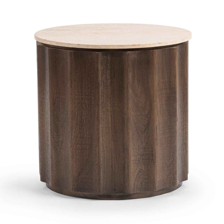 Baylee Cocoa Brown End Table by Classic Home at Eve Furniture