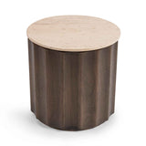 Baylee Cocoa Brown End Table by Classic Home at Eve Furniture