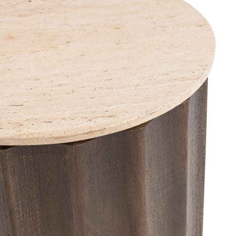Baylee Cocoa Brown End Table by Classic Home at Eve Furniture